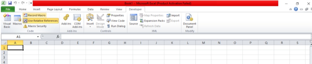 record macro operation under macro